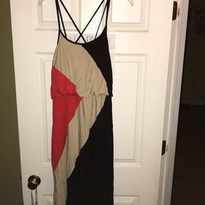 Long multicolor dress